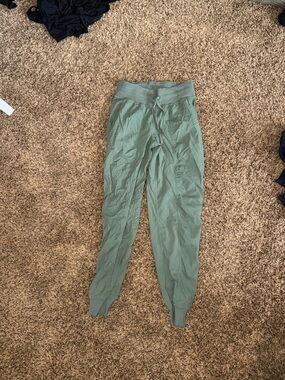 Lulu Light Sage Green Jogger Pants